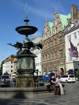 Stork Fountain